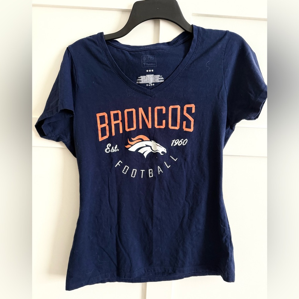 Broncos Navy Blue T-Shirt